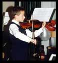 Violinist Stas Performing